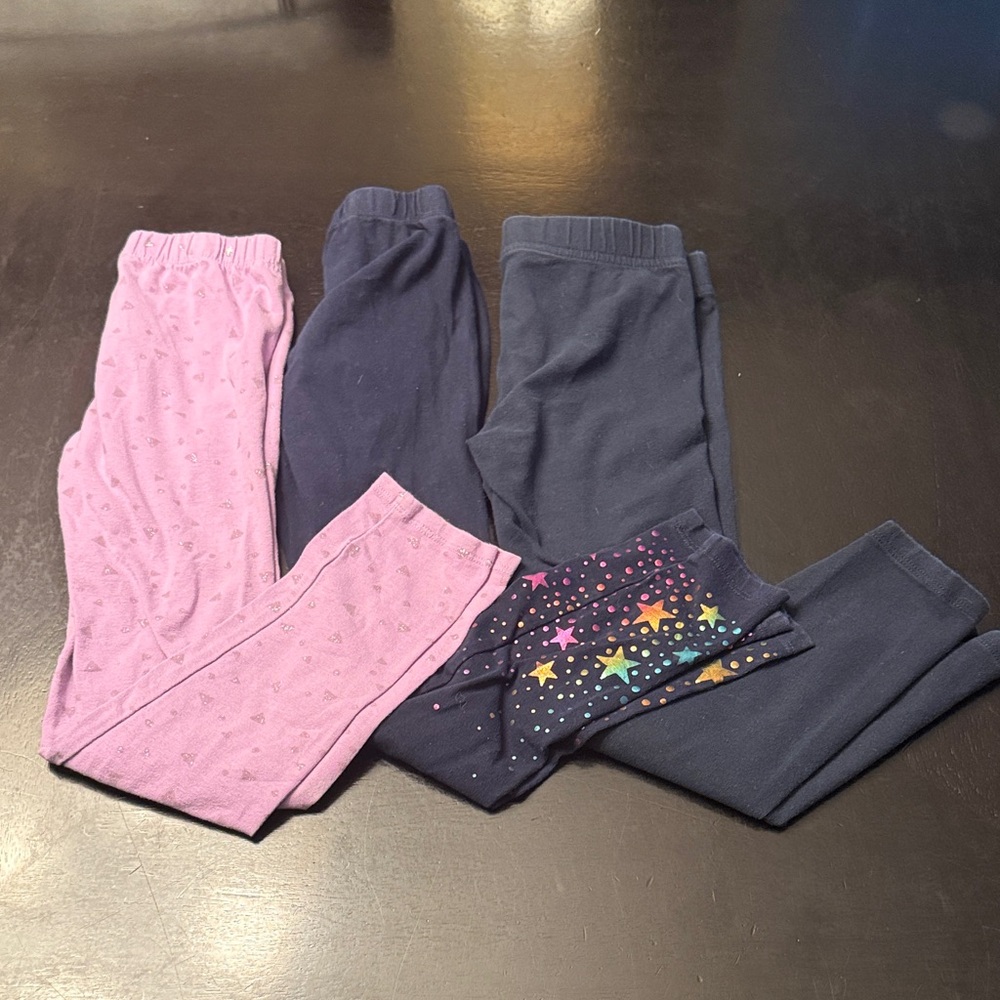 Kids Colorful Leggings Set